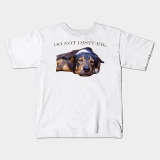 cool and funny dog Kids T-Shirt